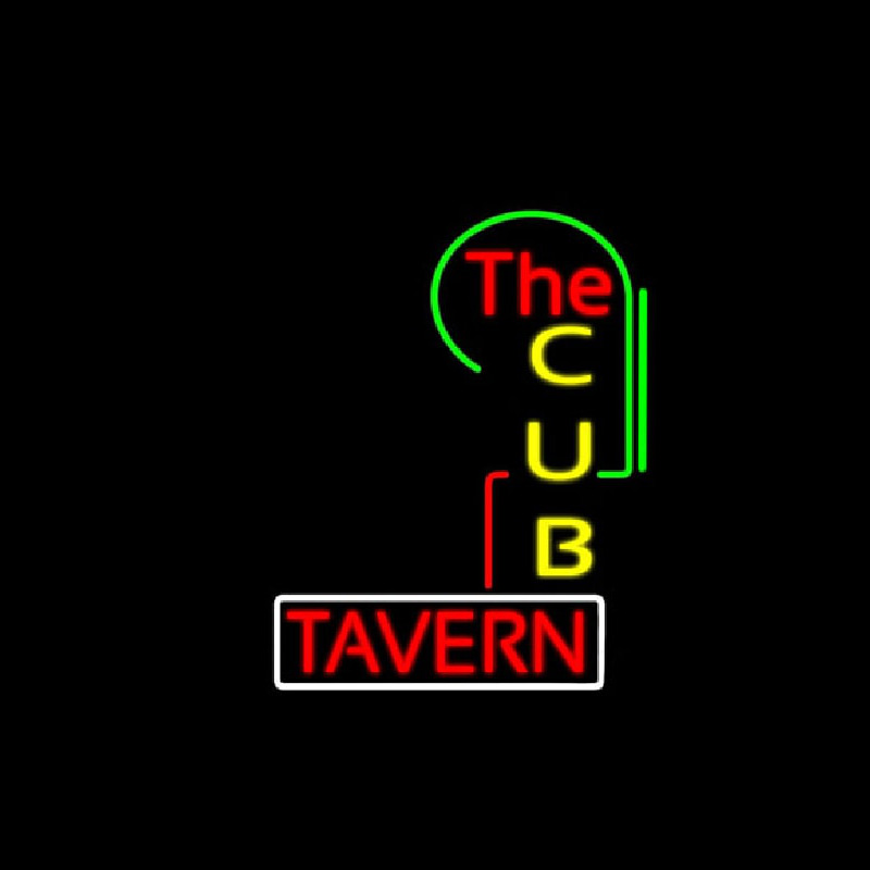 The Cub Tavern Neon Skilt