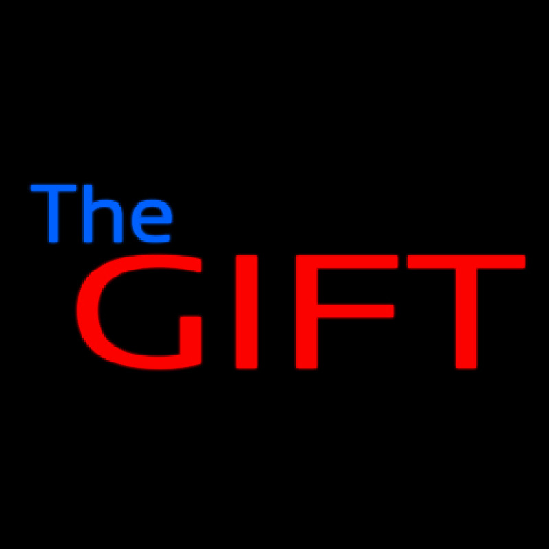 The Gift Neon Skilt