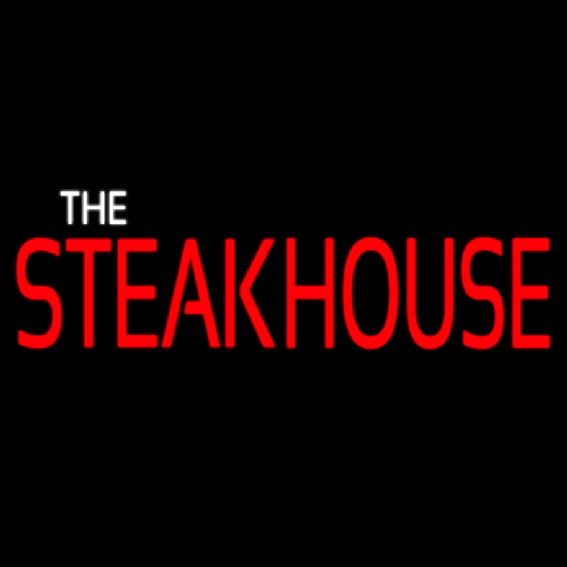 The Steakhouse Neon Skilt