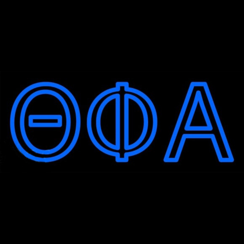 Theta Phi Alpha Neon Skilt