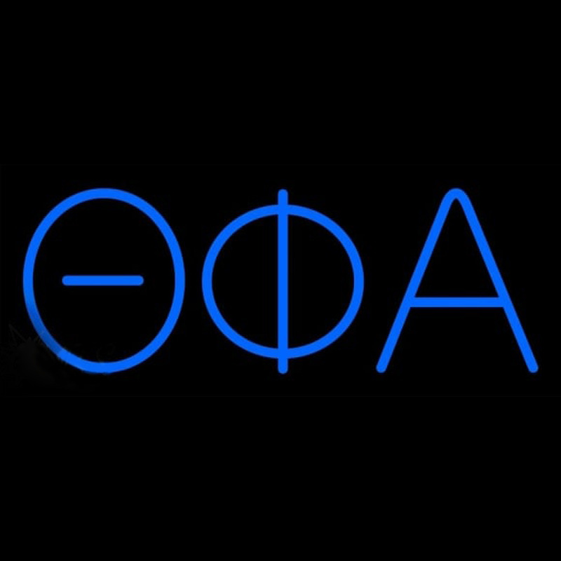 Theta Phi Alpha Neon Skilt