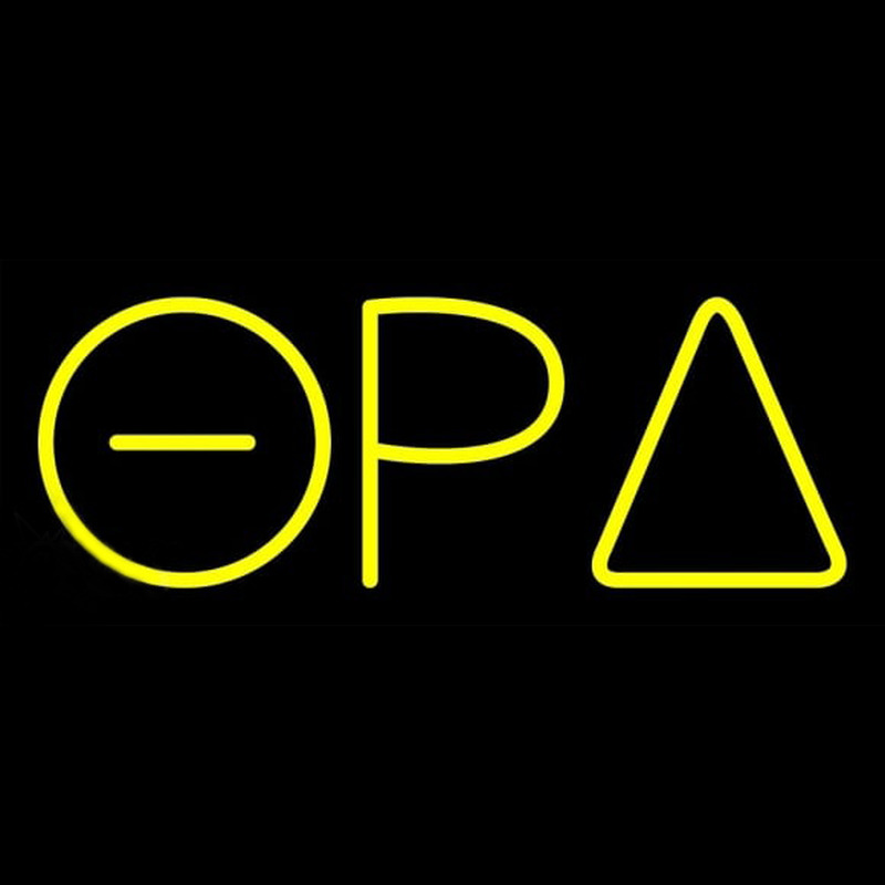 Theta Rho Delta Neon Skilt