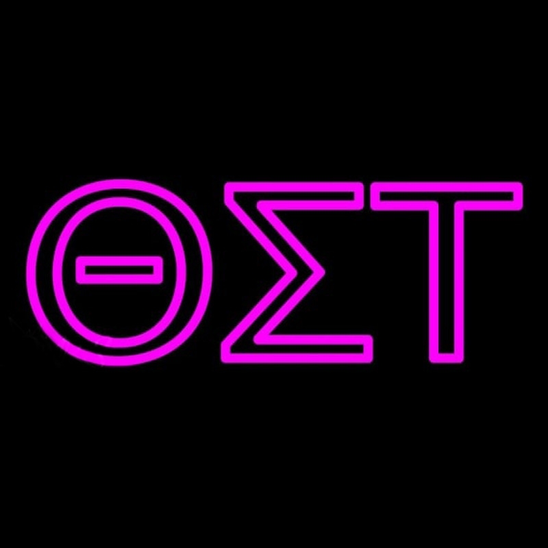 Theta Sigma Tau Neon Skilt