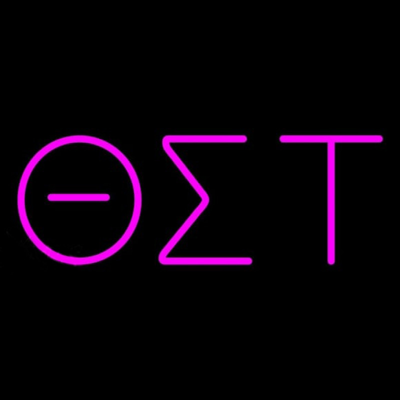 Theta Sigma Tau Neon Skilt