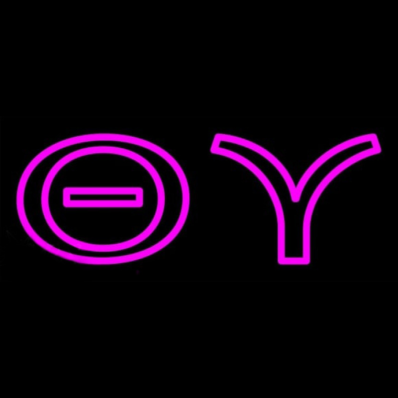 Theta Upsilon Neon Skilt