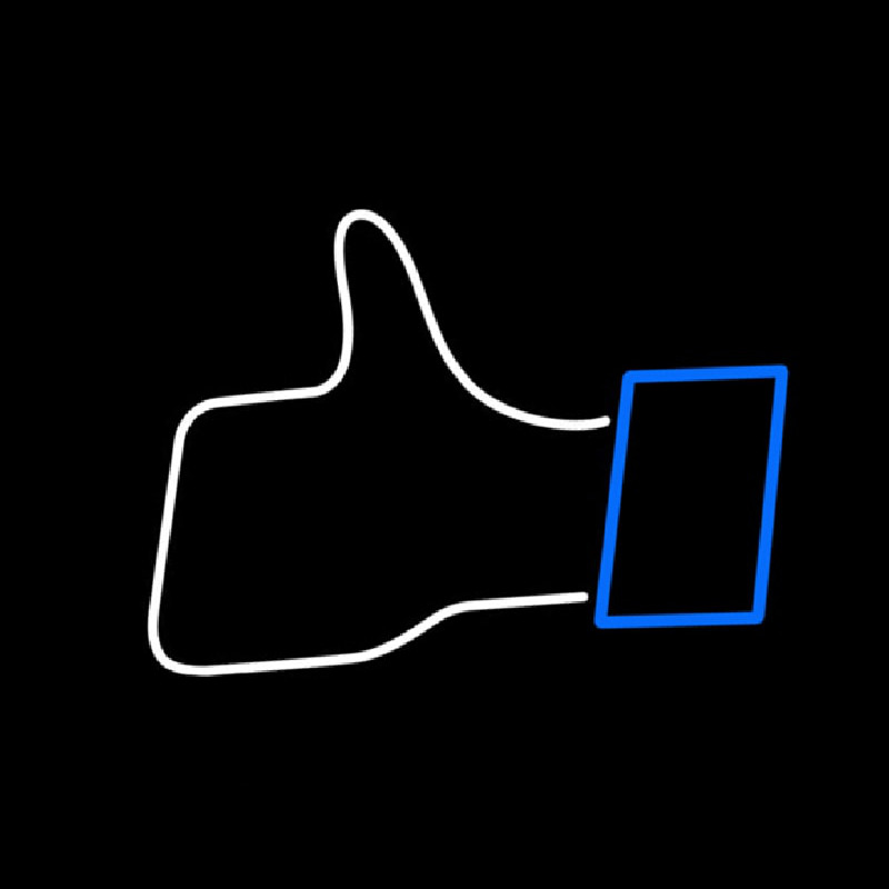 Thumbs Up Neon Skilt