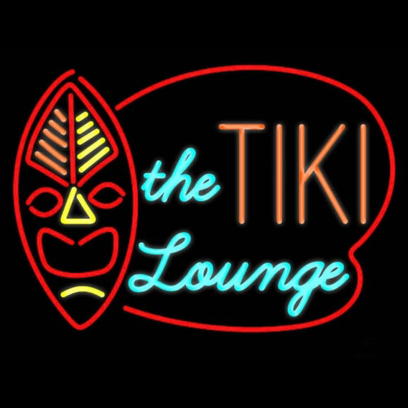 Tiki Store Finds Spring Tiki Central Real Neon Glass Tube Neon Skilt