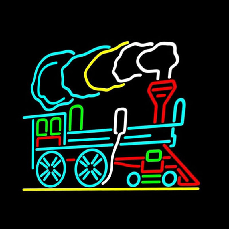 Train Logo Neon Skilt