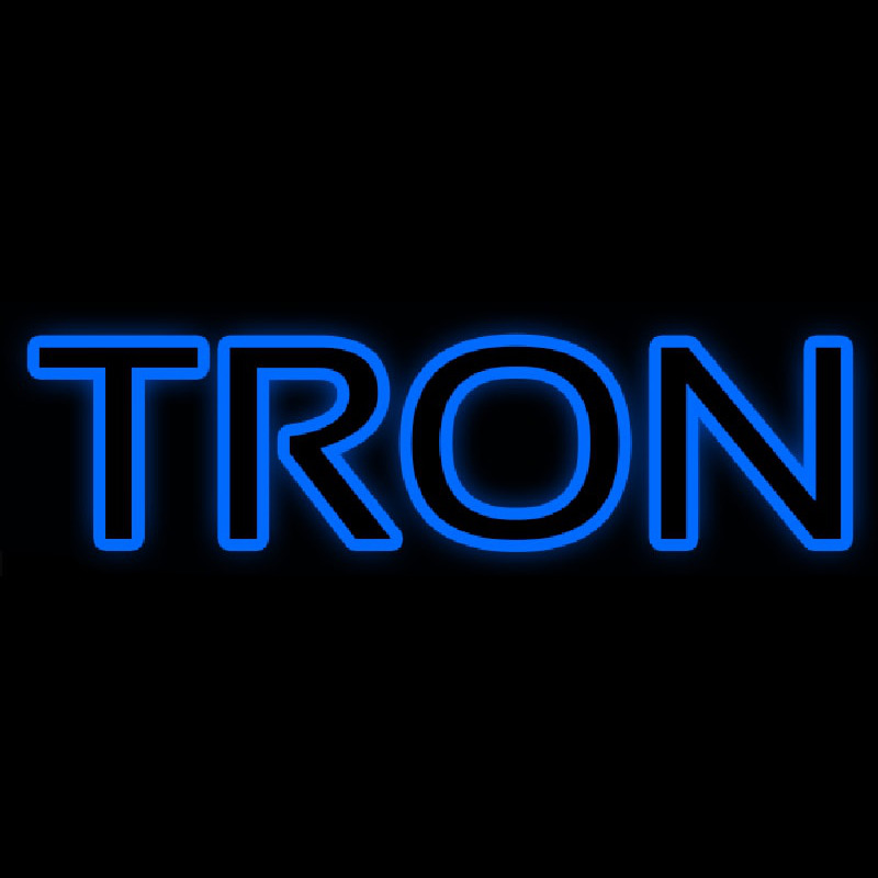 Tron Neon Skilt
