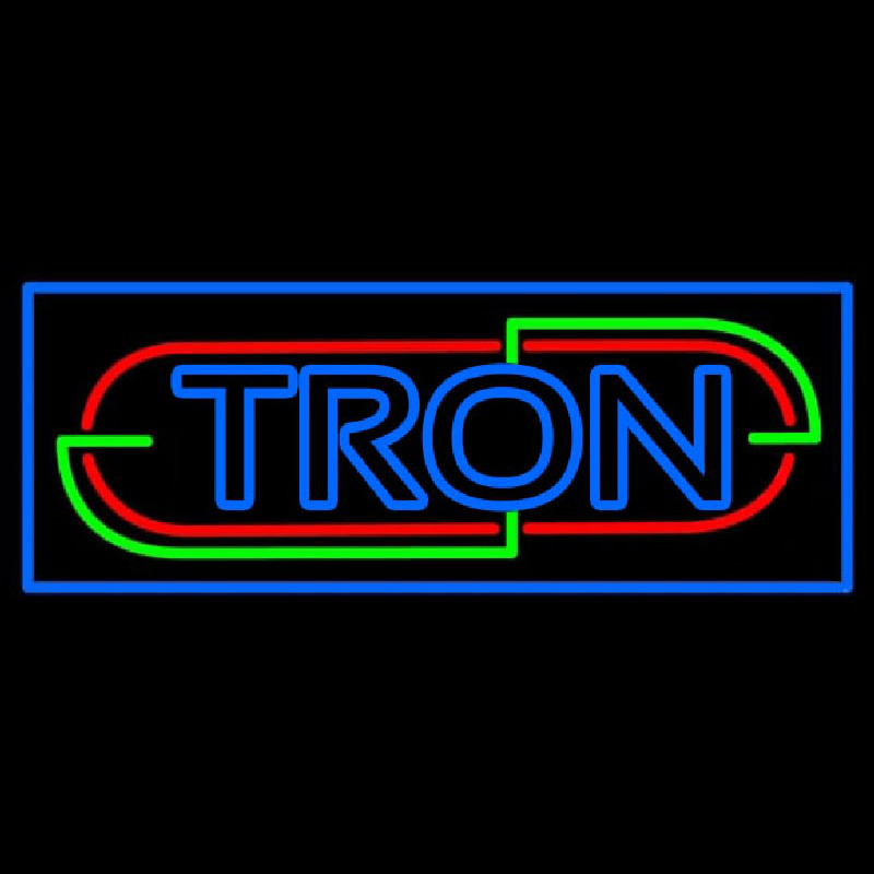 Tron Neon Skilt