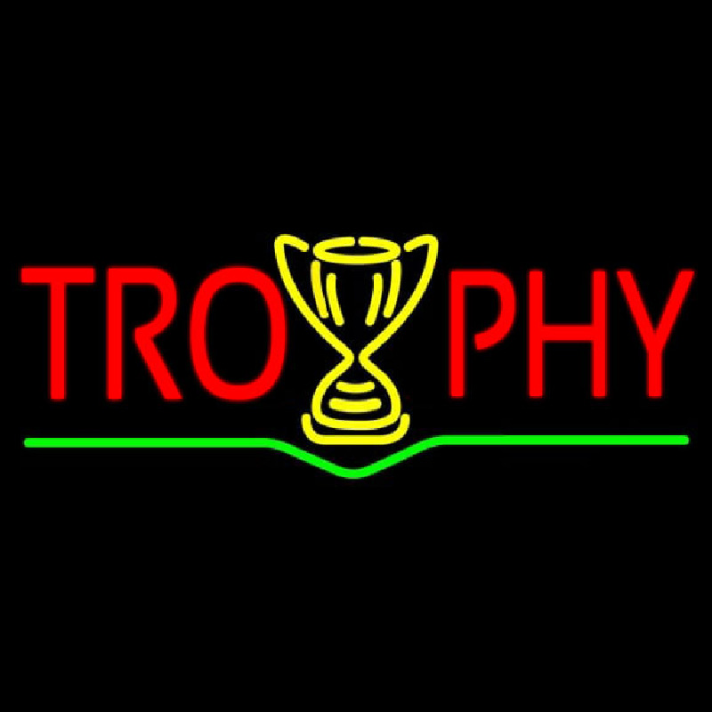 Trophy Neon Skilt