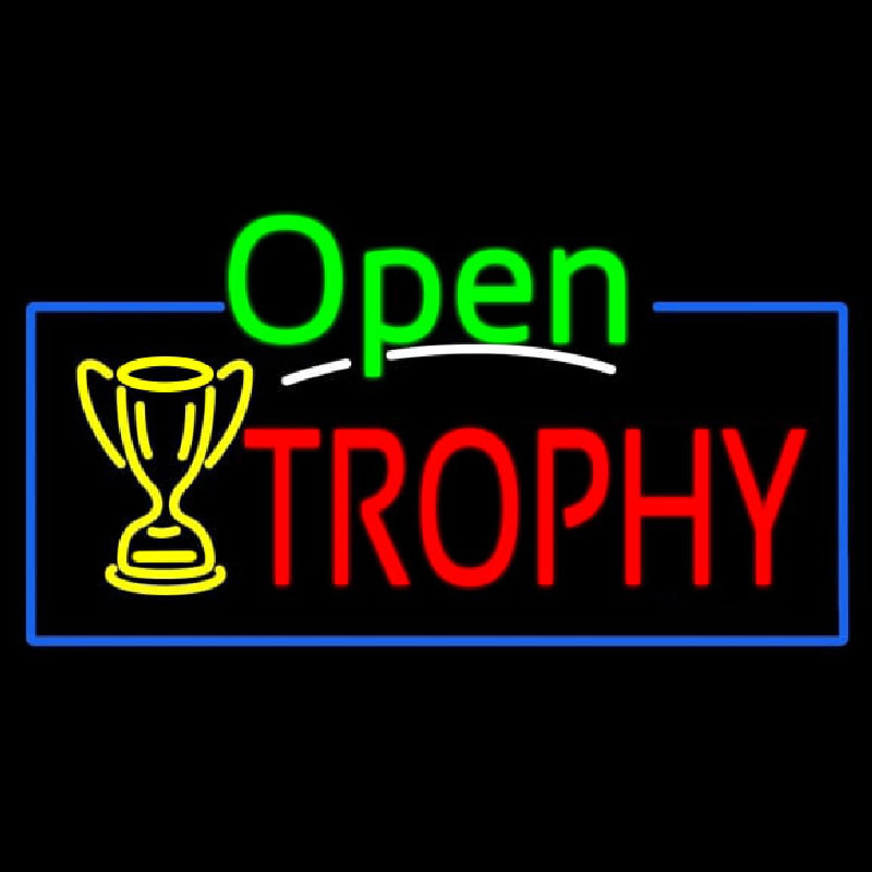 Trophy Neon Skilt