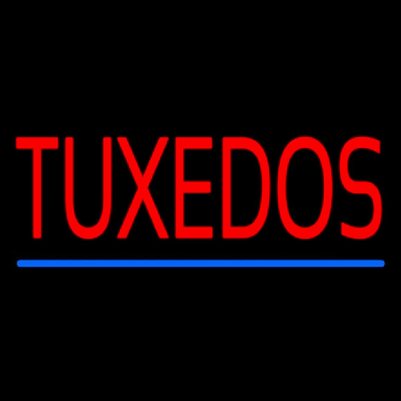 Tu edos Blue Line Neon Skilt