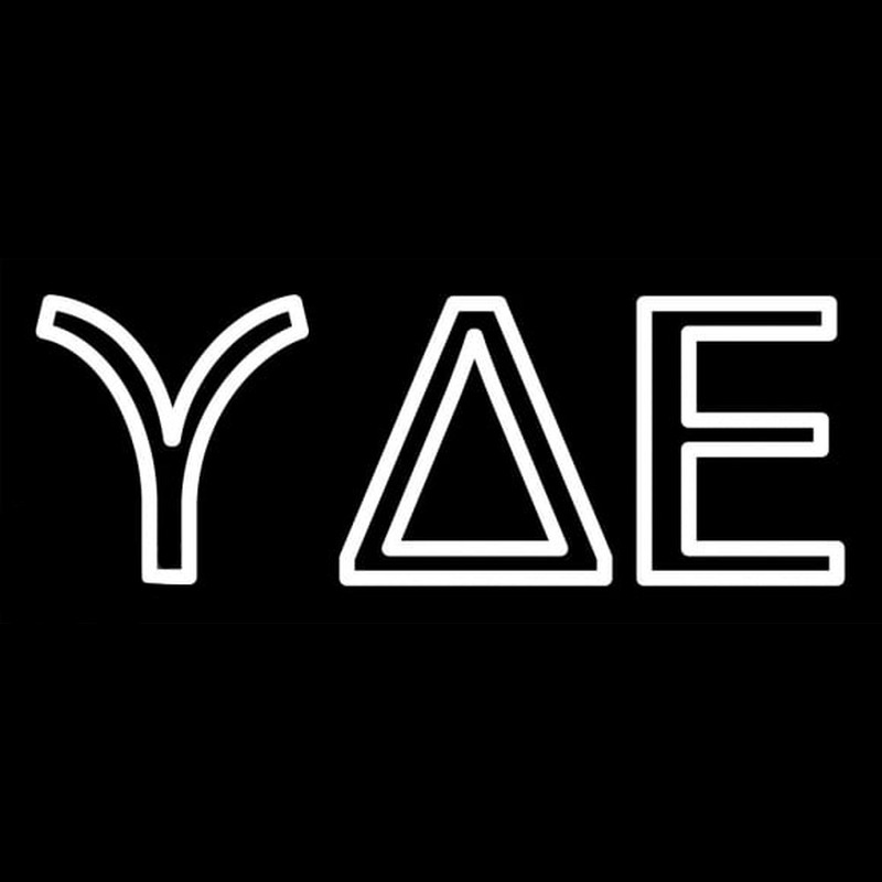 Upsilon Delta Epsilon Neon Skilt