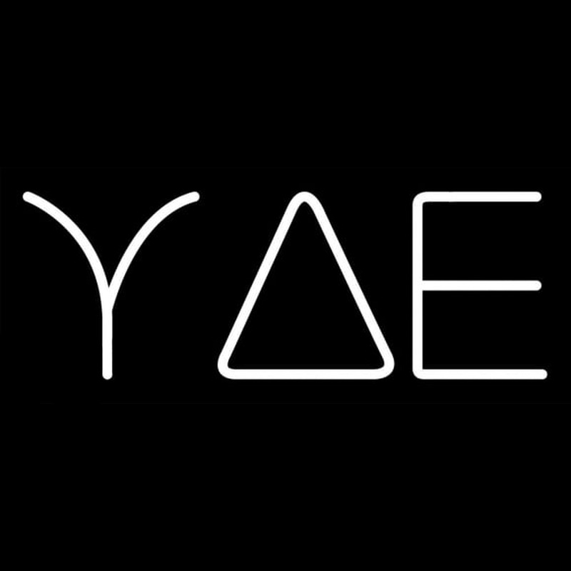 Upsilon Delta Epsilon Neon Skilt