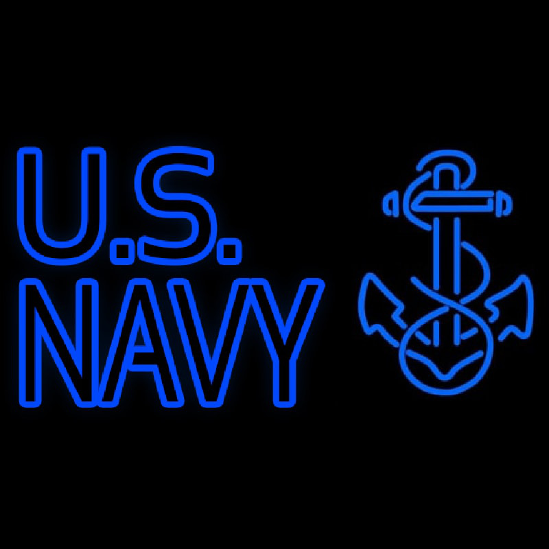 Us Navy Neon Skilt