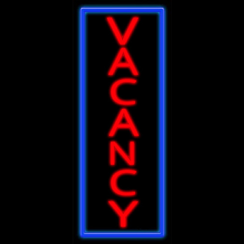 Vacancy Neon Skilt