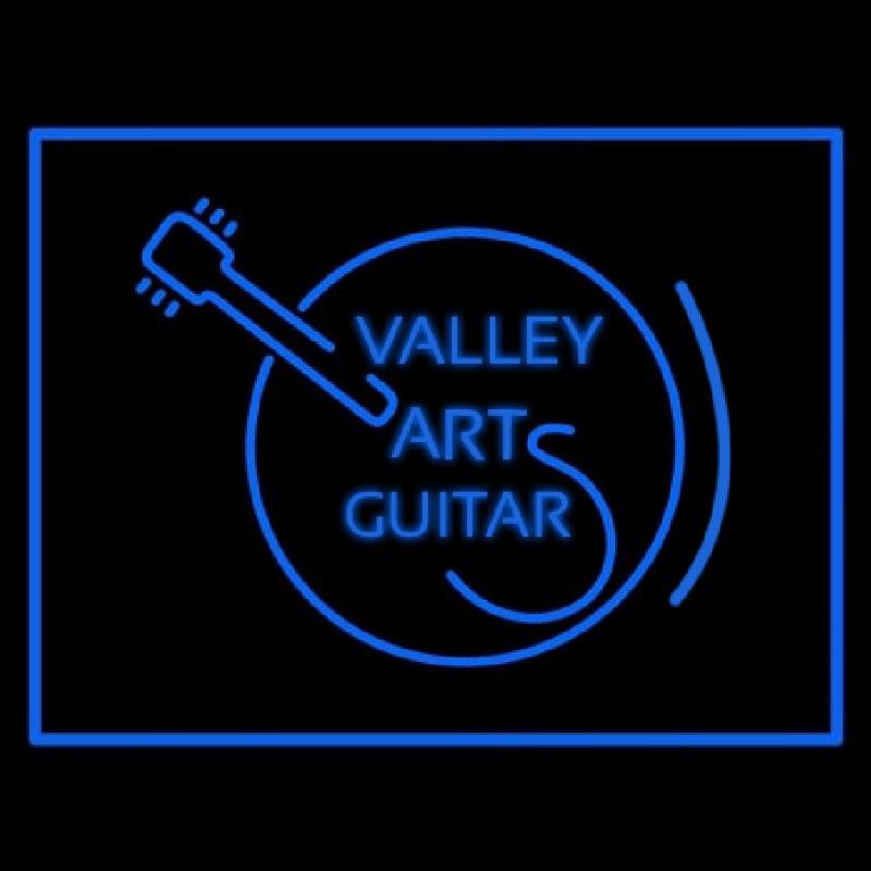 Valley Arts Guitars Logo Neon Skilt