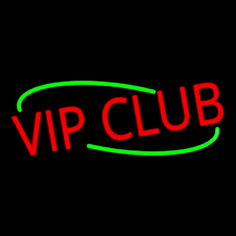 Vip Club Neon Skilt