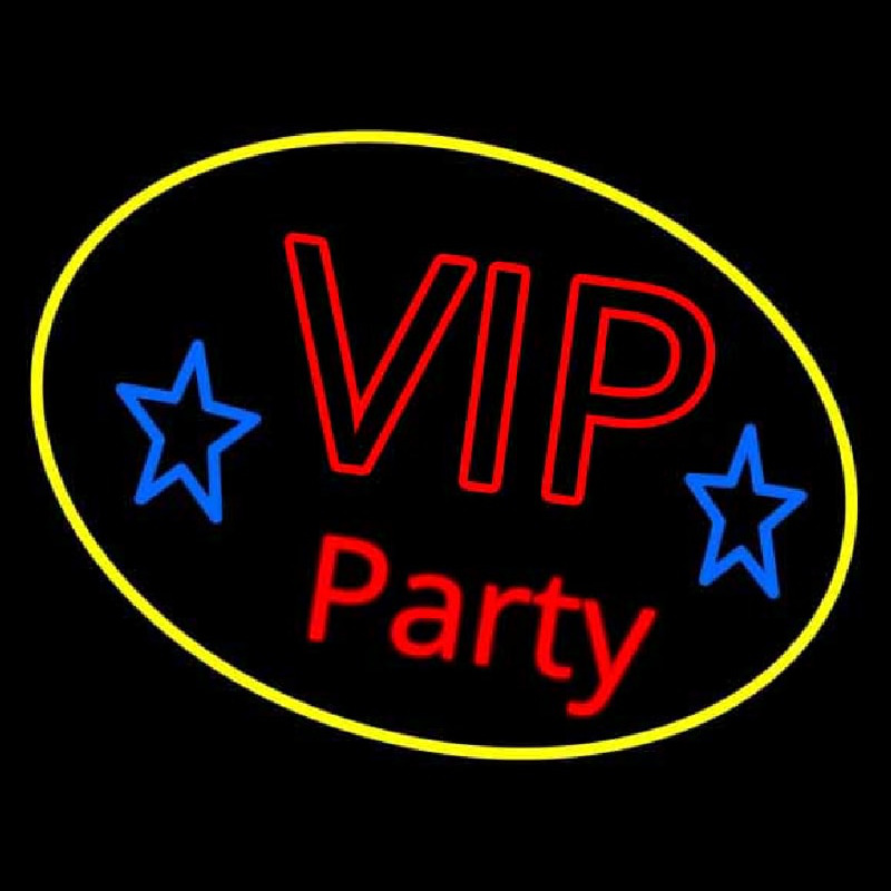Vip Party Neon Skilt