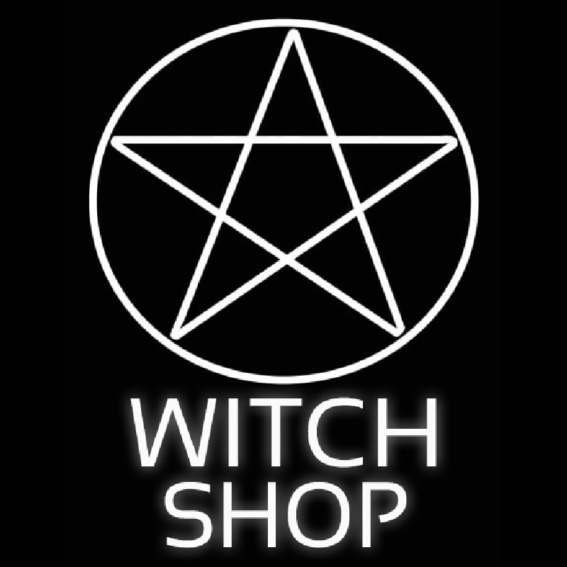 Witch Shop Neon Skilt