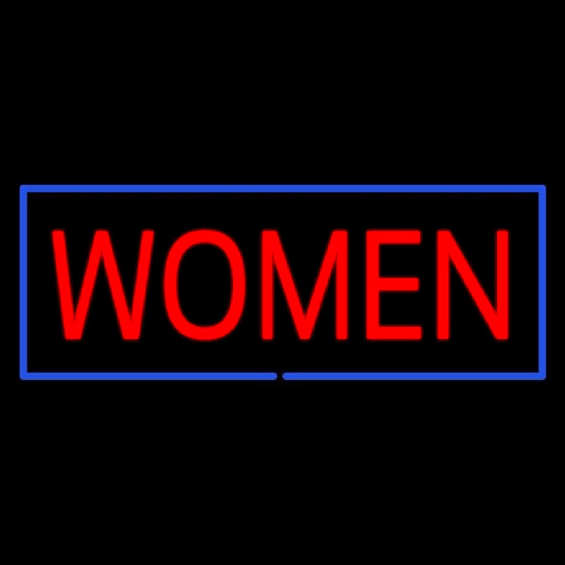 Women Neon Skilt