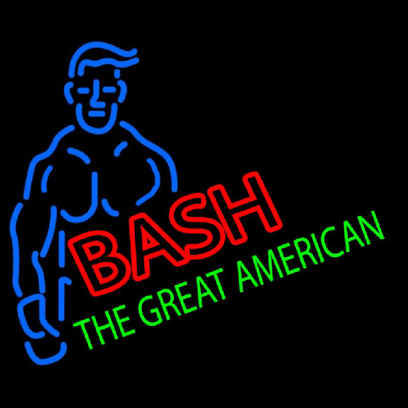 Wwe The Great American Bash Neon Skilt