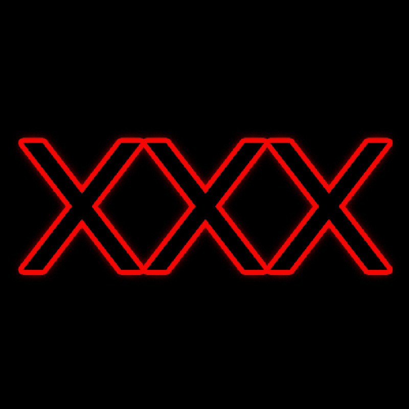 X   Neon Skilt