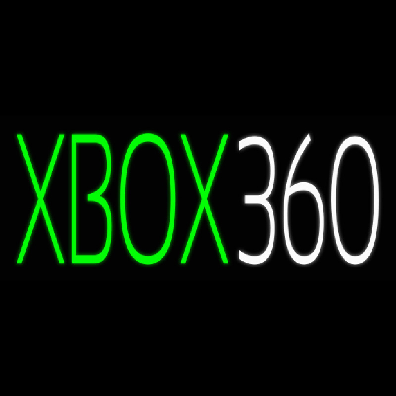 Xbo  360 Neon Skilt