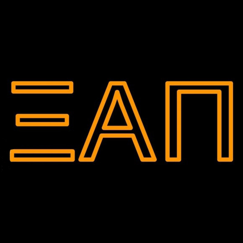 Xi Alpha Pi Neon Skilt