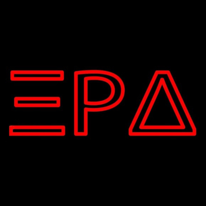 Xi Rho Delta Neon Skilt