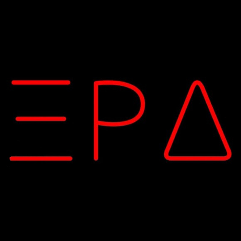 Xi Rho Delta Neon Skilt