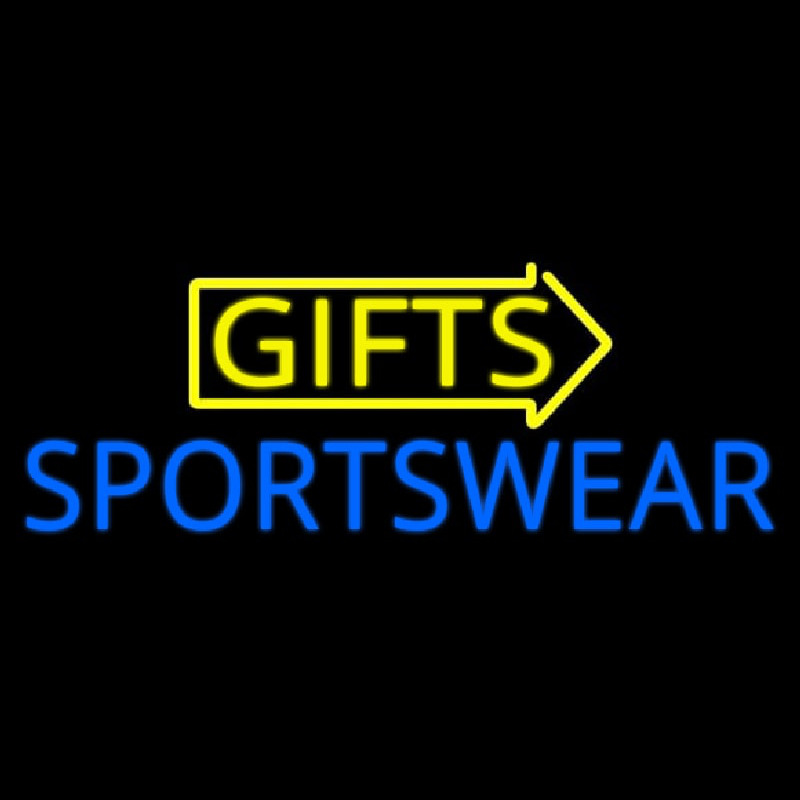 Yellow Gifts Sportswear Neon Skilt