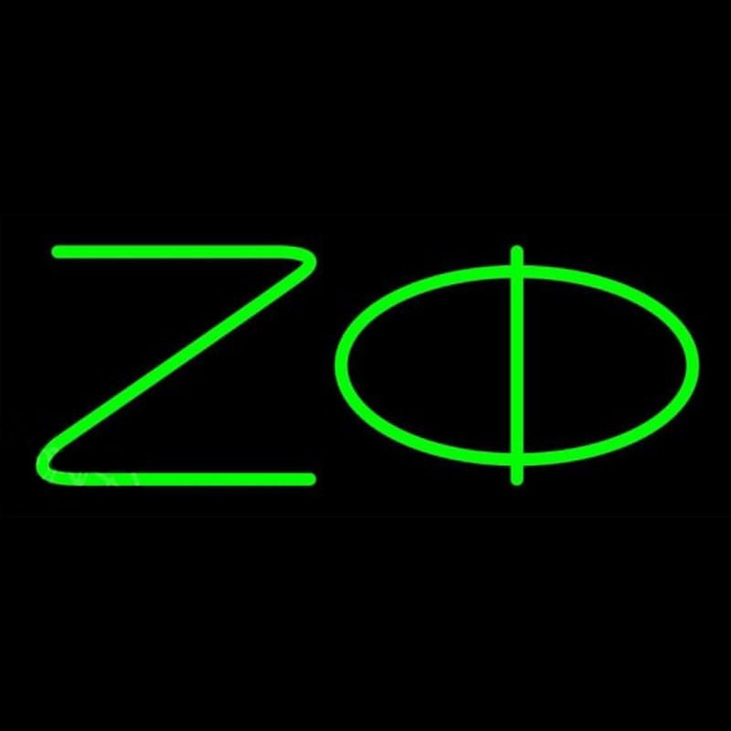 Zeta Phi Neon Skilt
