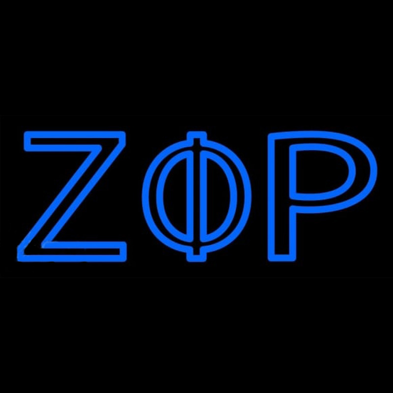 Zeta Phi Rho Neon Skilt