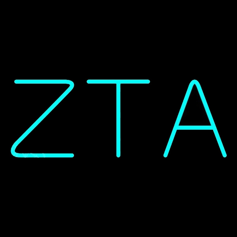 Zeta Tau Alpha Neon Skilt