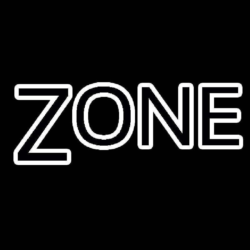 Zone Neon Skilt