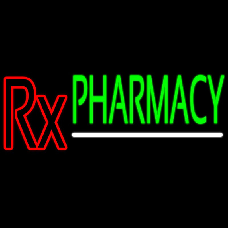 Pharmacy Logo Neon Skilt