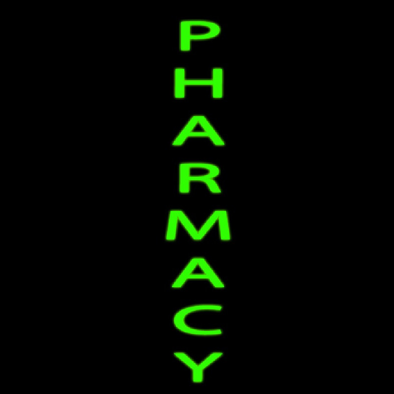 Green Pharmacy Neon Skilt