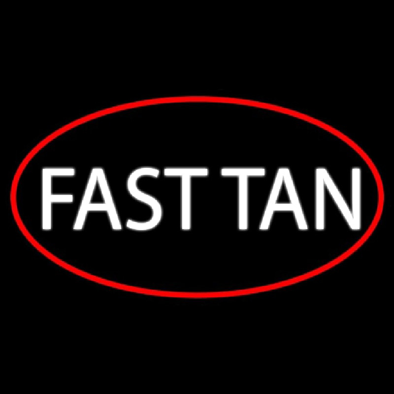 Fast Tan Neon Skilt