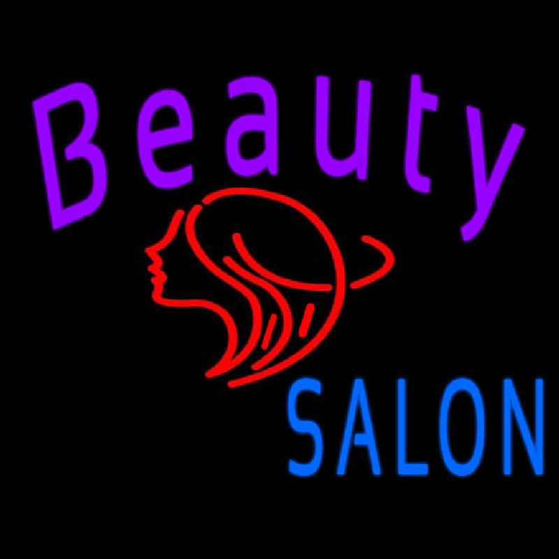 Beauty Salon Neon Skilt