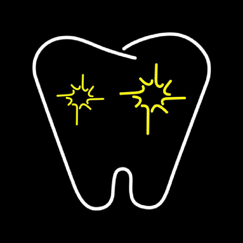 Tooth Neon Skilt