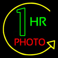 1 Hr Photo Neon Skilt