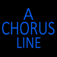 A Chorus Line Neon Skilt