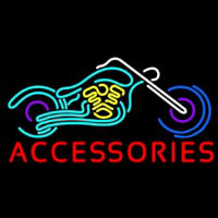 Accessories Block Bike Logo Neon Skilt