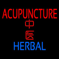 Acupuncture Herbal Neon Skilt