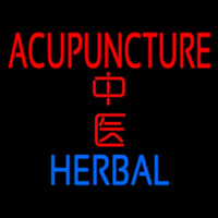 Acupuncture Herbal Neon Skilt