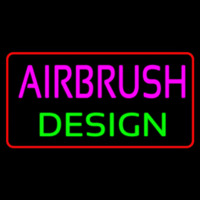 Airbrush Design Neon Skilt