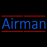Airman Neon Skilt