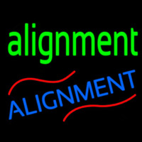Alignment Neon Skilt